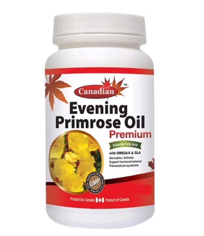 TINH DẦU HOA ANH THẢO  CANADIAN EVENING PRIMROSE OIL 500MG - LỌ 200 VIÊN